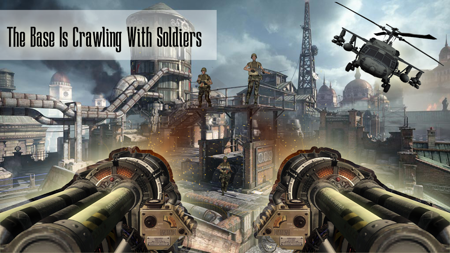 US Army Gunner Battle City War截图2