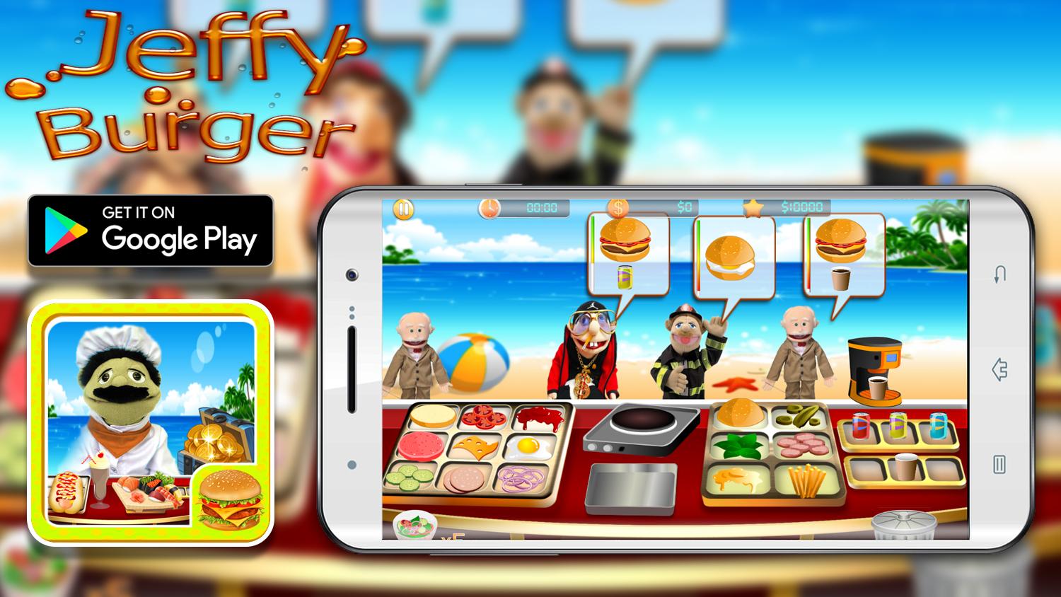 Burger Jeffy chef截图1