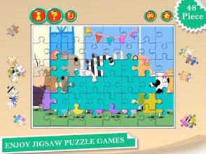Pig Family Jigsaw Puzzle截图2
