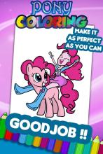 Pony Coloring Game截图3