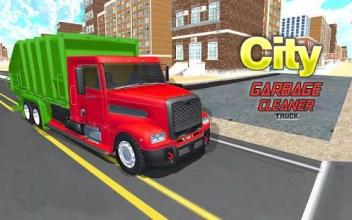 City Garbage Cleaner Truck Sim: Urban Trash Truck截图5