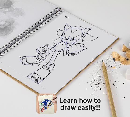 How to Draw Sonic the Hedgehog截图2