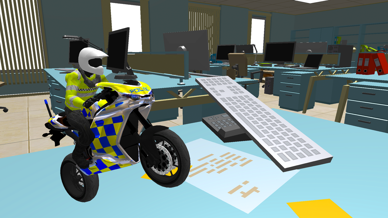 Office Bike Driving Simulator截图2