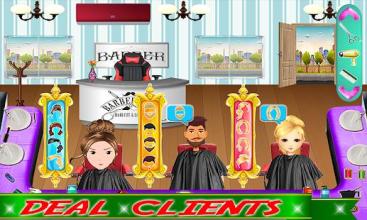 Barber Hair Cutting Salon: Mustache & Beard Shave截图2