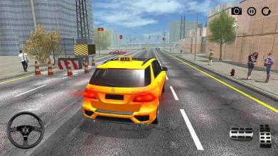City Taxi Driving Game 2018: Taxi Driver Fun截图2