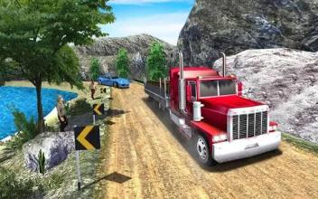 Heavy Duty 18 Wheeler Truck Drive – Offroad Game截图3