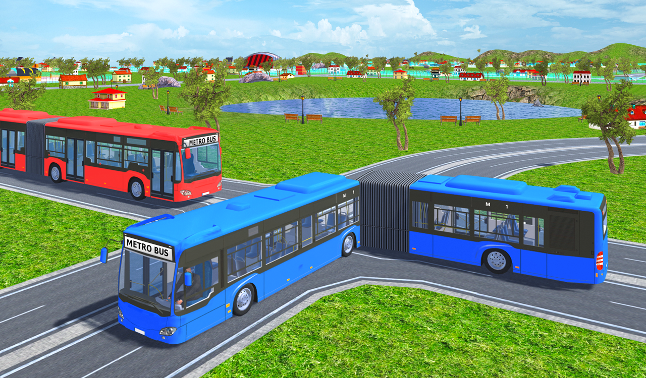 Offroad Metro Bus Game: Bus Simulator截图1