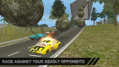 Rolling Ball Car Stunts and Extreme race截图1