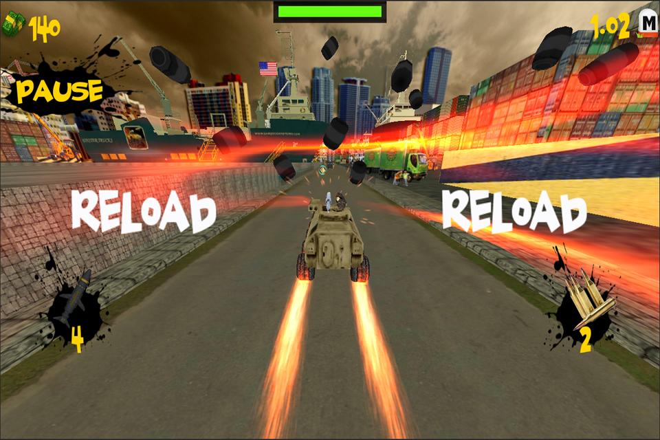 Crazy Tank Death Racing 3D截图2