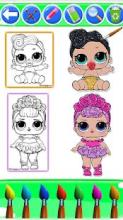 coloring surprise dolls for lol girls截图5