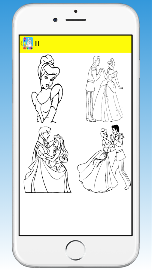 Cinderella Princess Coloring Books截图3