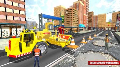 City Road Construction Sim 2018截图2