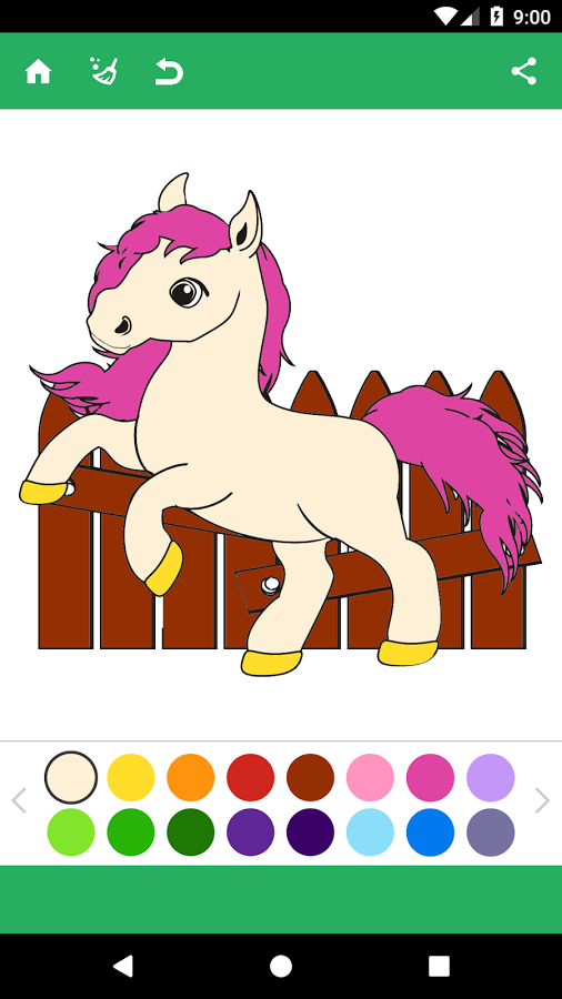 Horse Coloring Pages截图4