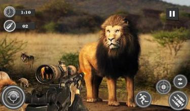 Sniper Hunting Survival Mission : Wild Animal Game截图1