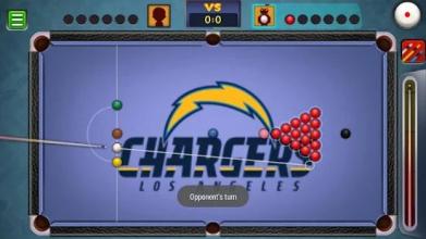 Billiards Los Angeles Chargers Theme截图2