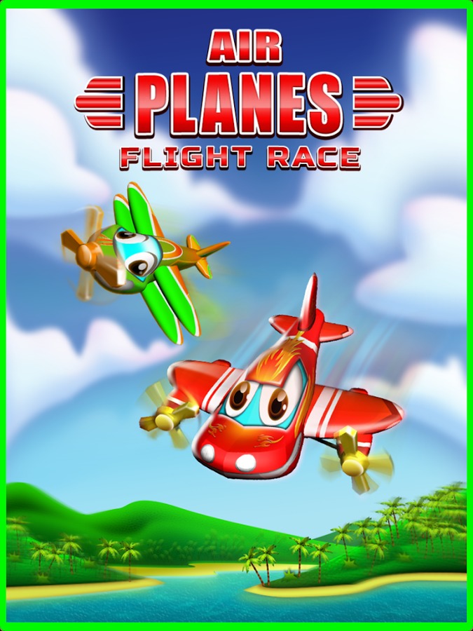 Airplane 3D Race Simulator截图5