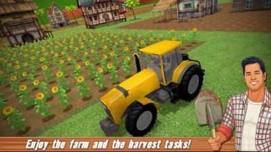 Tractor Farming Sim Offroad Challenge截图5