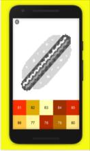 Fast Food Pixel Art - Color by number截图2