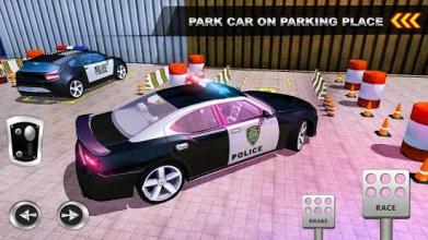 Police Parking Car Games 3D - Parking Free Games截图5