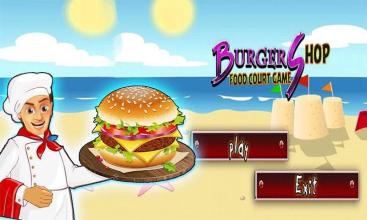 Burger Shop Food Court Game截图4