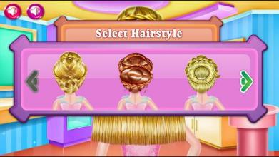 Plaited hairstyles game for little girls截图1