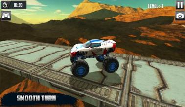 3D Impossible Monster Truck Survivor - 2018截图3