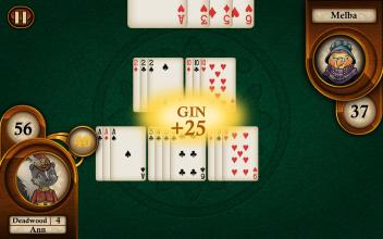 Aces® Gin Rummy Free截图1