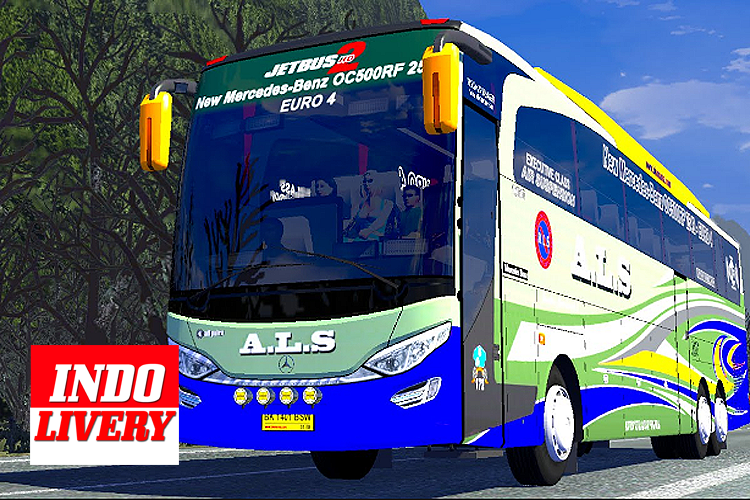 Livery BUSSID ALS Indonesia截图3