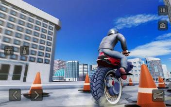 Gyroscope Bike Rider: One Wheel Motorcycle Sim截图1