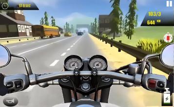 Traffic Moto Rider 3D截图1