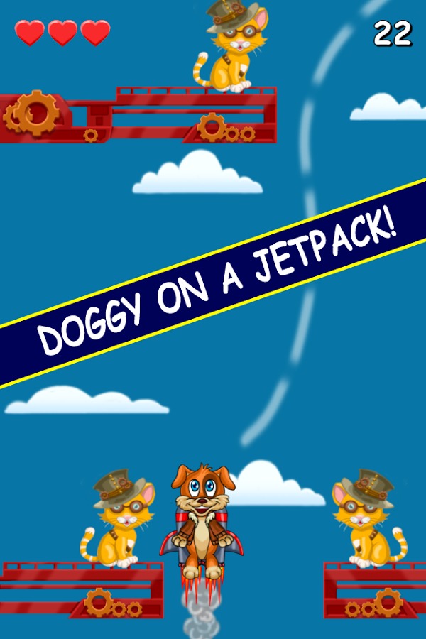 Doggy Jetpack- Kitty's Revenge截图3