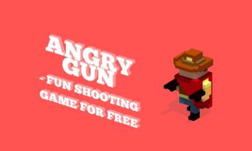 Angry Gun: fun shooting voxel game for free截图1