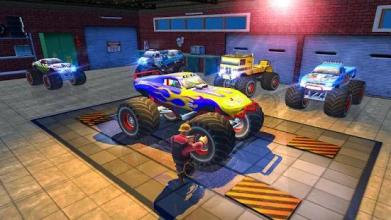 Monster Truck Tricky Stunt Race截图5