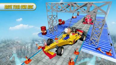 Formula 1 Impossible Car Stunts截图2