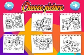 Puppy Patrol Coloring Book截图5