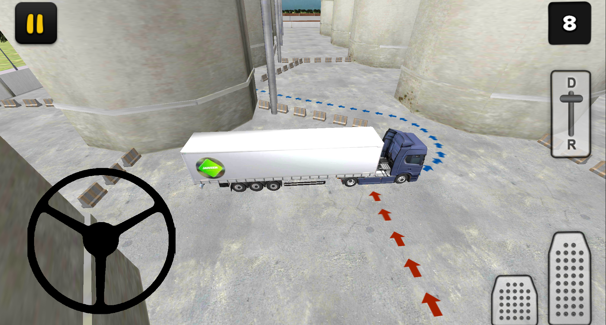 Truck Parking Simulator 3D: Factory截图3
