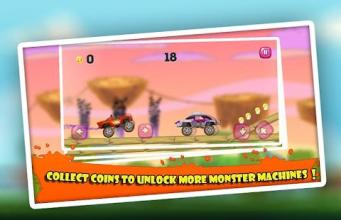 Sponge The Blaze Monster Race Game截图1