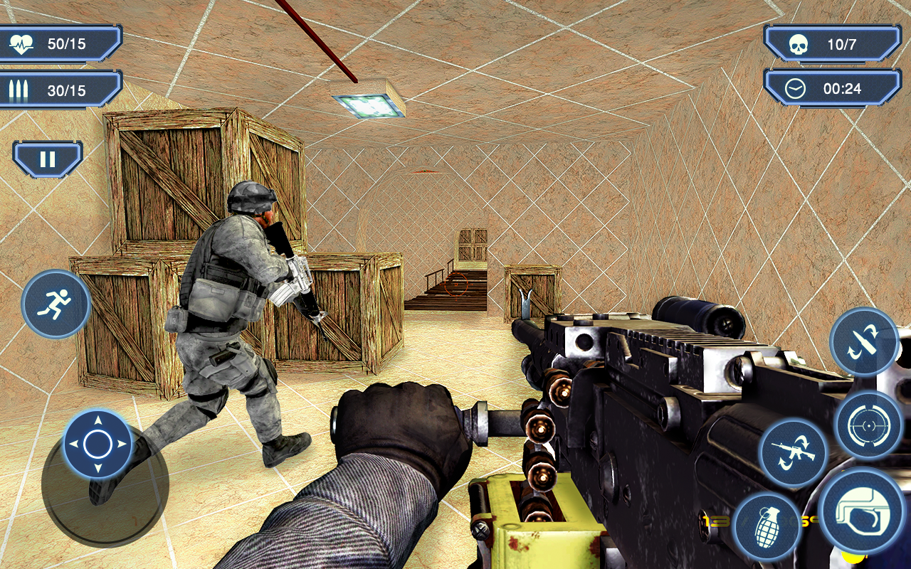 Counter Terrorist 2 Machine Gun Shooting Strike截图5