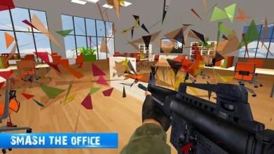 Office Smash Destruction Super Market Game Shooter截图3