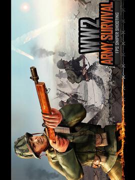 World War 2 Army Survival : FPS Sniper Shooter截图