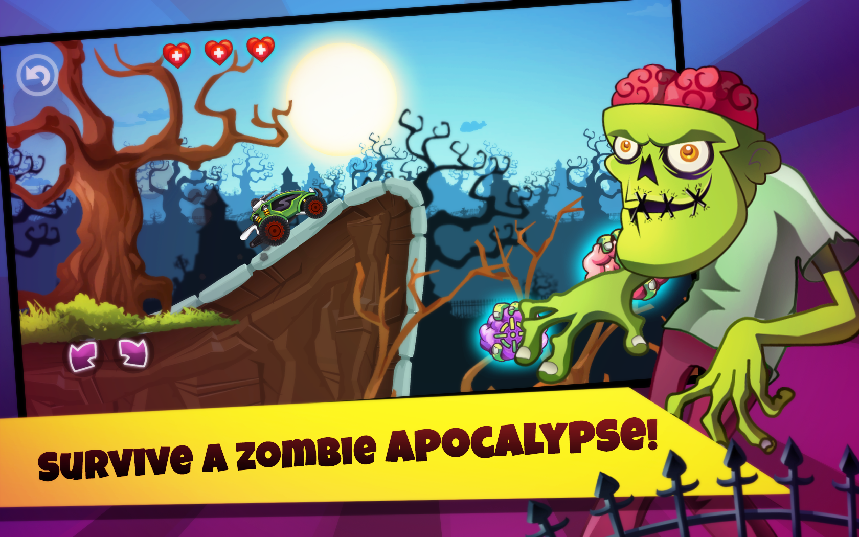 Zombie Shooting Race Adventure截图4