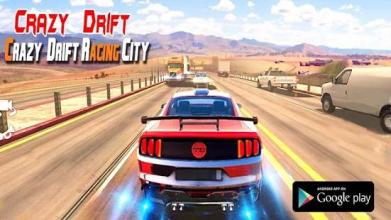 Crazy Drift Racing City 3D截图1