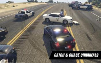 Police Highway : City Crime Chase Driving Game 3D截图3