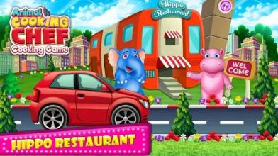 Little HIPPO Chef - Restaurant Cooking Game FREE截图5