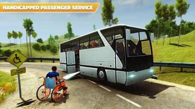 Offroad Bus Hill Driving Sim: Mountain Bus Racing截图5