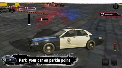 Police Car Free Game – 3D Parking Adventure截图2