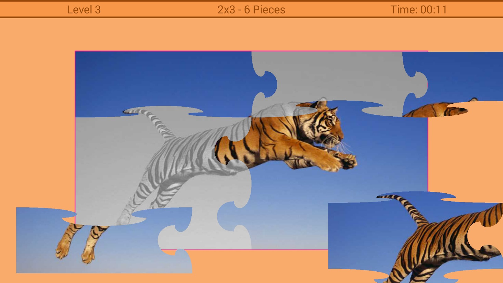 Animals Puzzle - Jungle截图2