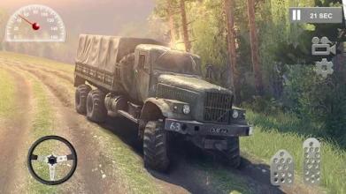 Us Army Truck Adventure 2018:Best Parking Car Game截图3