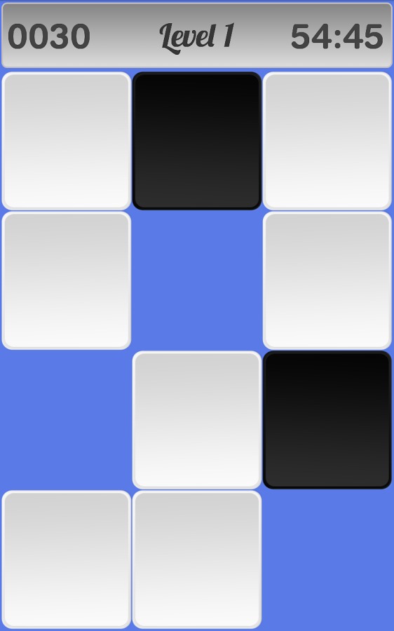 Black & White tiles run截图3