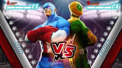 Fighting Superheroes League Wrestling Street截图2